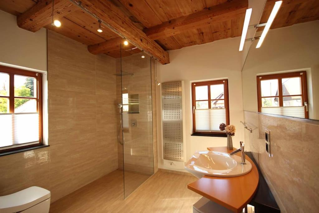 Komfort-Ferienwohnung "Zur Schmiedebruecke" Großschönau Zewnętrze zdjęcie